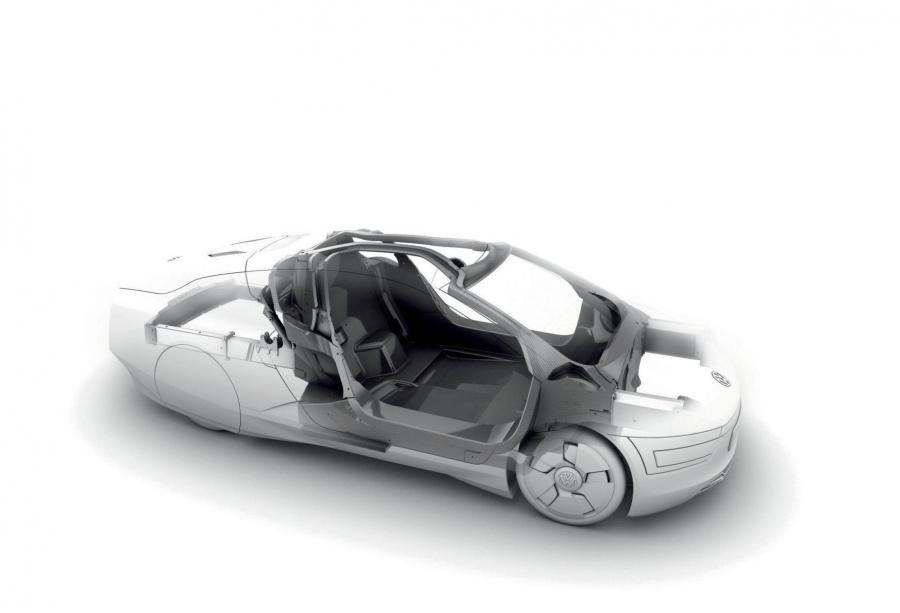  Volkswagen XL1 Super Efficient Vehicle 2011 года  (фото 13 из 31)